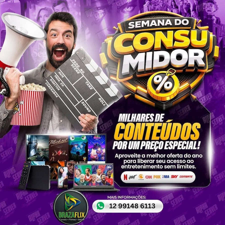 Suporte técnico humanizado via WhatsApp para instalação e ativação Brazaflix
